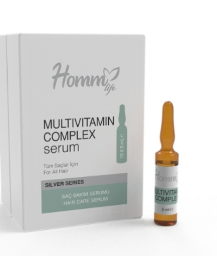 Изображение HOMM LIFE MULTİVİTAMİN KOMPLEKS SERUMU 12x5 ML