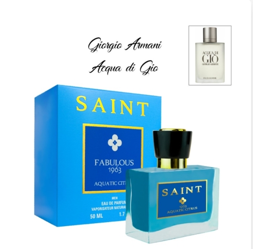 Picture of Saint Men: Kişi parfümü "AQUATIC CITRUS" 50 ml