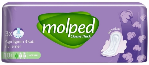Picture of Molped Classic Thick Pampers 10 Ədəd  